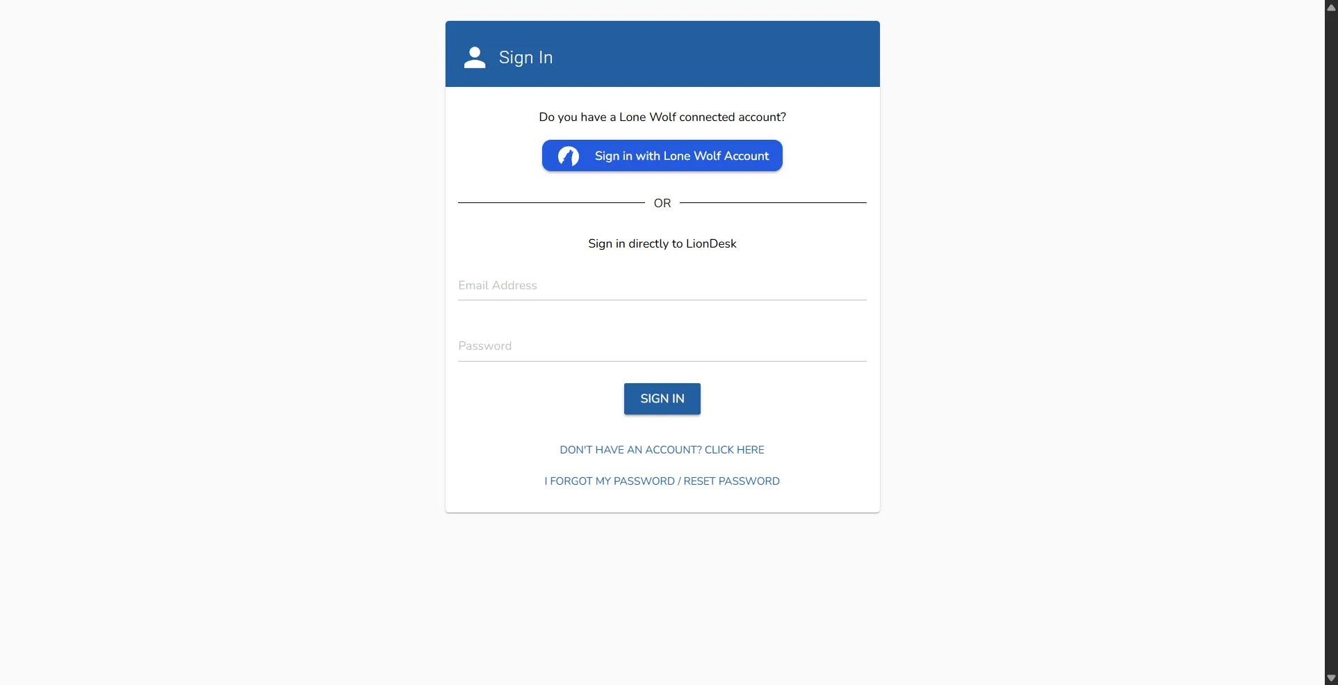 LionDesk Screenshot